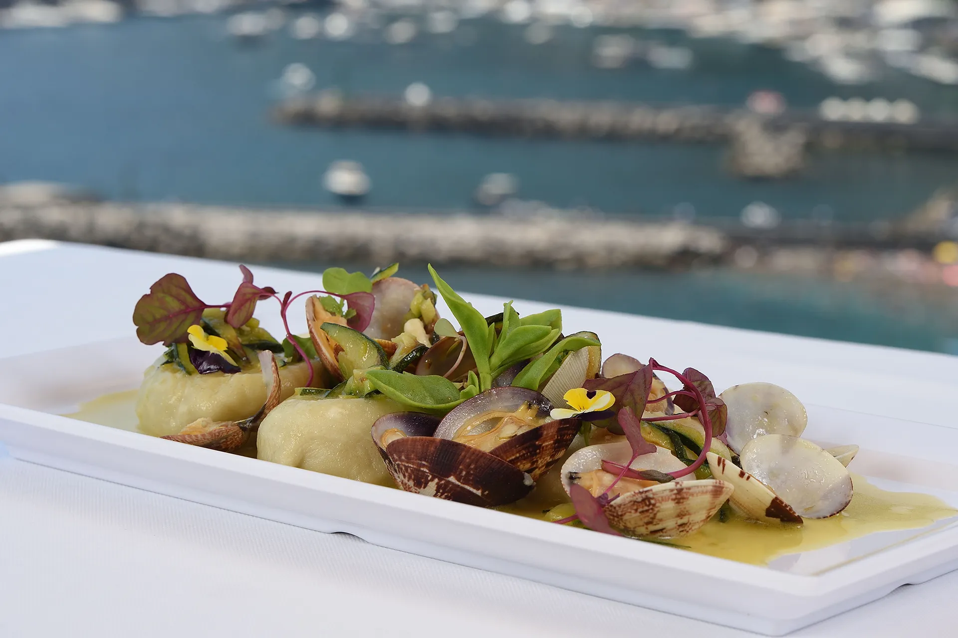 Dettaglio di un piatto della cucina mediterranea – La Veranda